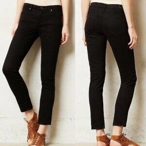 AG Adriano Goldschmied Women’s Dark Straight Jeans Stevie Ankle Slim Straight